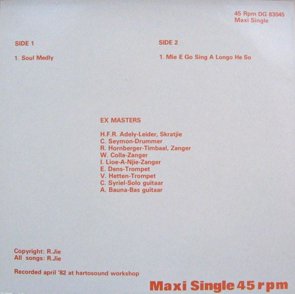 Ex Masters : Ex Masters Vol 2 (12", Maxi)
