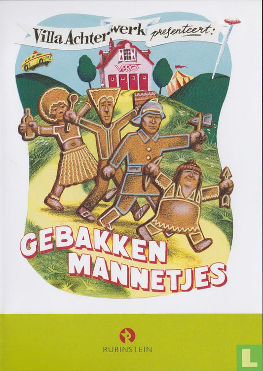 Beppe Costa, Kees Van Der Vooren, Eddie B. Wahr, Leopold Witte : Gebakken Mannetjes (DVD-V, PAL)