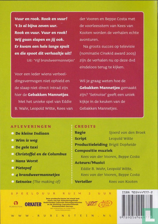 Beppe Costa, Kees Van Der Vooren, Eddie B. Wahr, Leopold Witte : Gebakken Mannetjes (DVD-V, PAL)