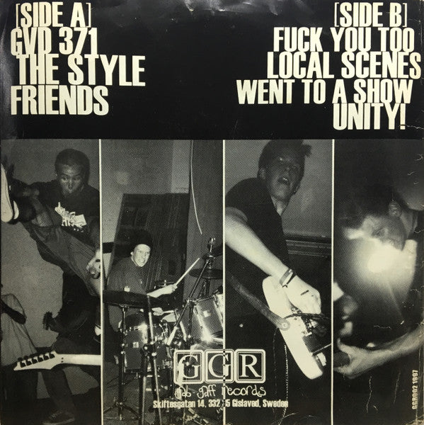 The Burning Flames : Project Hardcore (7", EP)