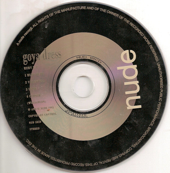 Goya Dress : Ruby EP (CD, EP)