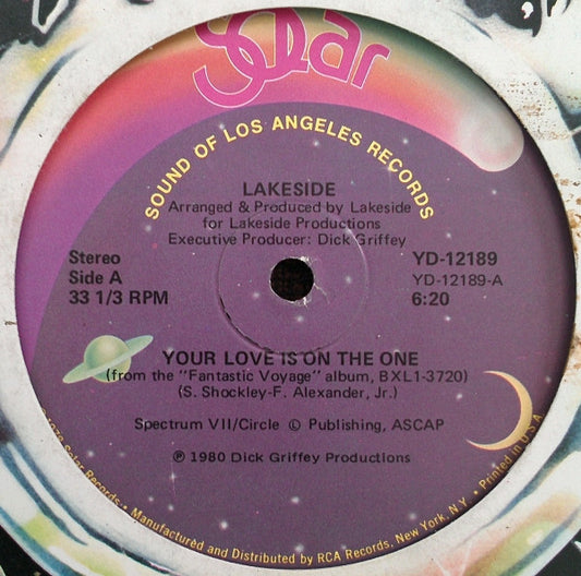 Lakeside : Your Love Is On The One (12")