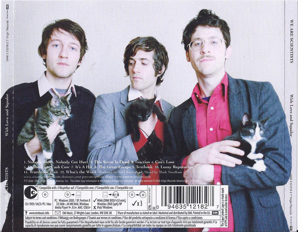 We Are Scientists : With Love And Squalor (CD, Album, Copy Prot.)