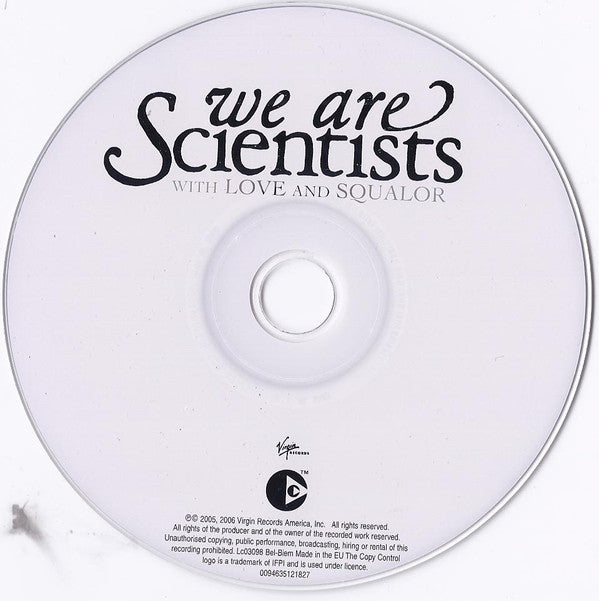 We Are Scientists : With Love And Squalor (CD, Album, Copy Prot.)
