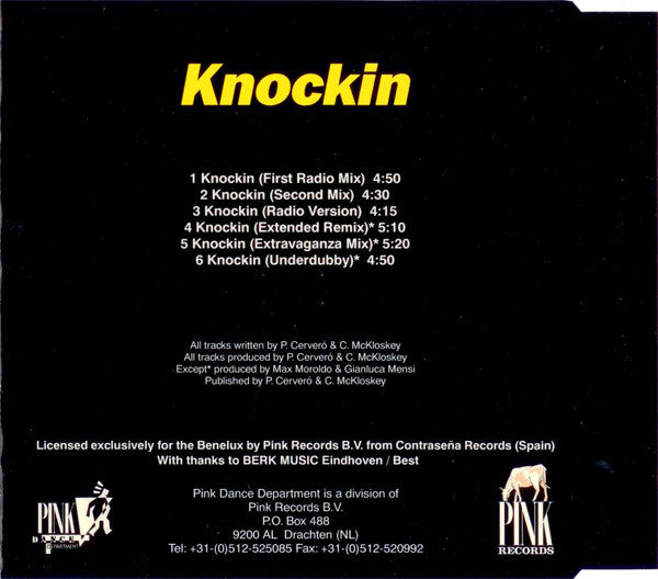 Double Vision : Knockin (CD, Maxi)