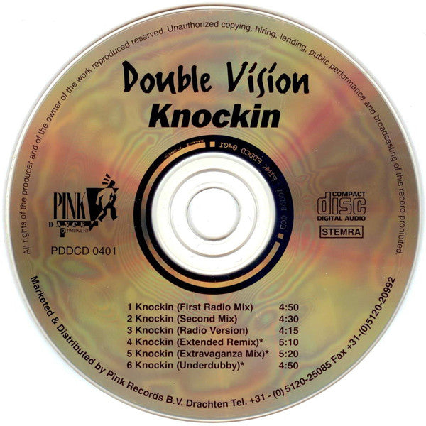 Double Vision : Knockin (CD, Maxi)