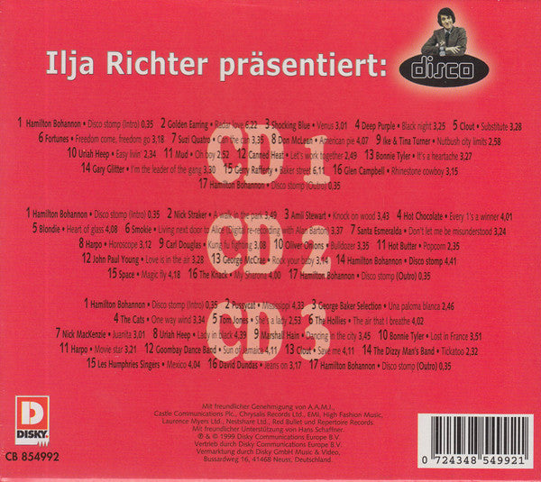 Various : Ilja Richter Präsentiert: Disco - Die Hits Der 70'er Jahre 1970-1979 (3xCD, Comp + Box)