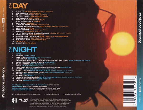 Various : It's All Gone Pete Tong (Original Soundtrack Recording) (2xCD, Comp, Mixed)