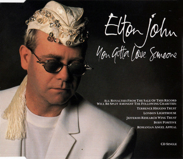Elton John : You Gotta Love Someone (CD, Single)