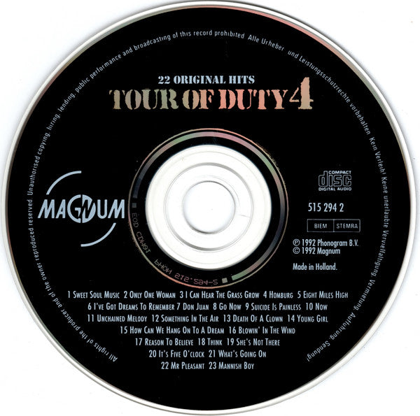 Various : Tour Of Duty 4 (CD, Comp)