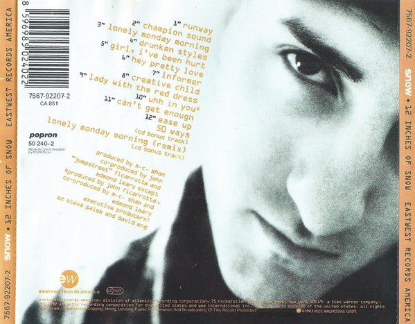 Snow (2) : 12 Inches Of Snow (CD, Album)