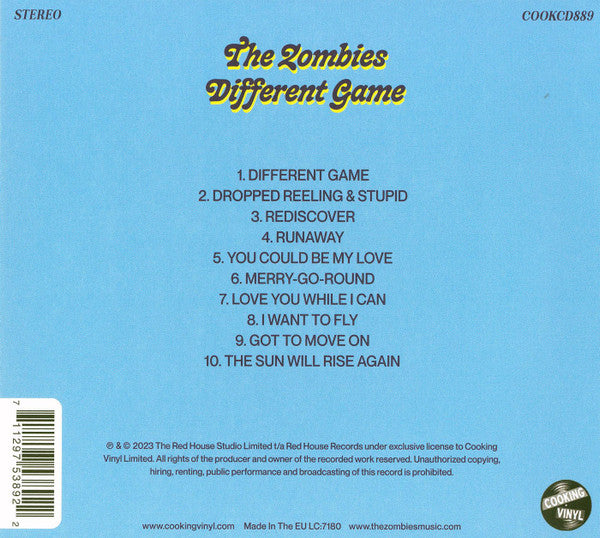 The Zombies : Different Game (CD, Album, Art)