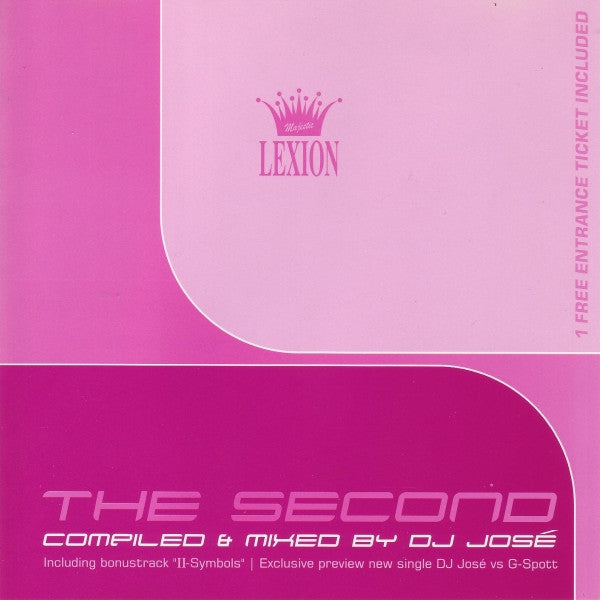DJ Jose : Lexion - The Second (CD, Comp, P/Mixed)