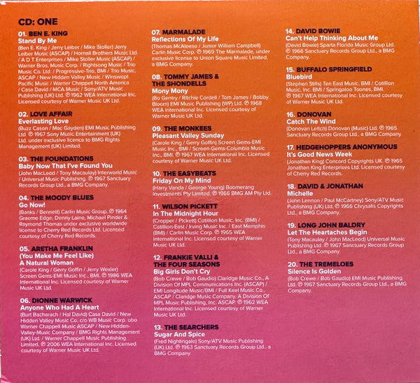 Various : 60s Hits (The Ultimate Collection) (5xCD, Comp)