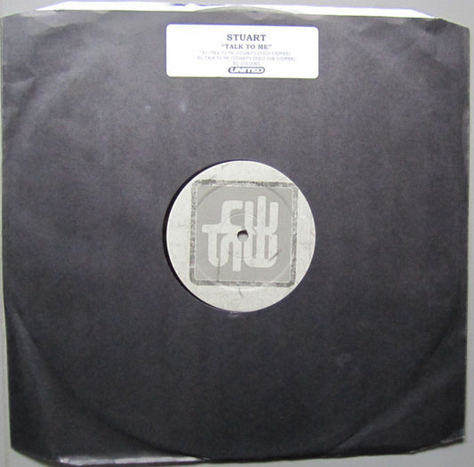 Stuart : Talk To Me (12", Promo)