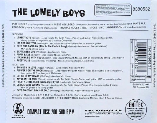 The Lonely Boys (3) : The Lonely Boys (CD, Album)