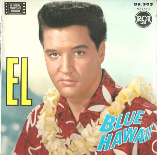 Elvis Presley : Blue Hawaii (7", EP, Mono)