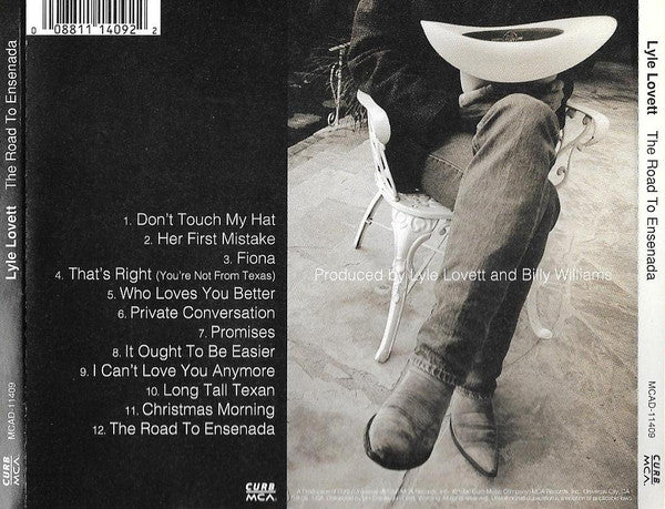 Lyle Lovett : The Road To Ensenada (CD, Album)