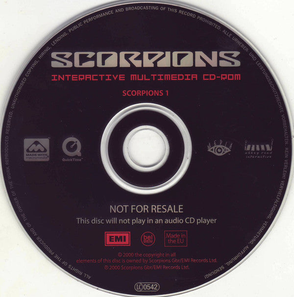 Scorpions & Berliner Philharmoniker : Moment Of Glory (CD-ROM, Promo)