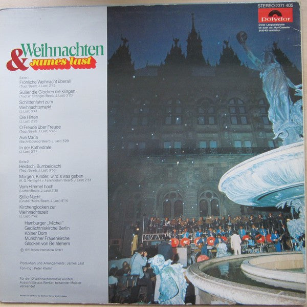 James Last : Weihnachten & James Last (LP, Album)