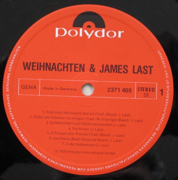 James Last : Weihnachten & James Last (LP, Album)