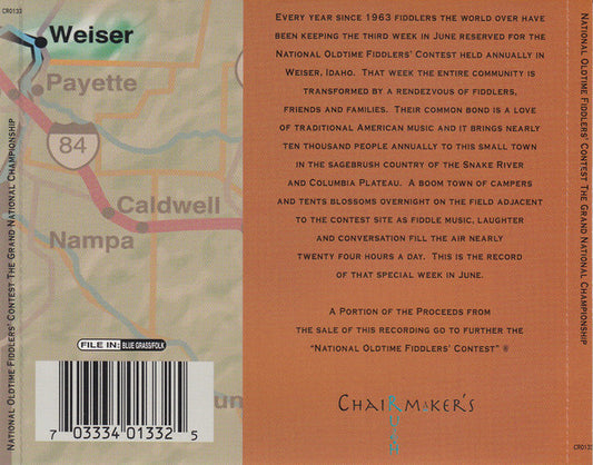 Various : National Oldtime Fiddlers' Contest The Grand National Championship (CD, Comp)