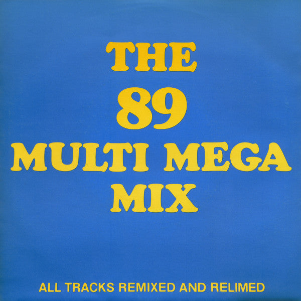 Various : The 89 Multi Mega Mix (7", Mixed)