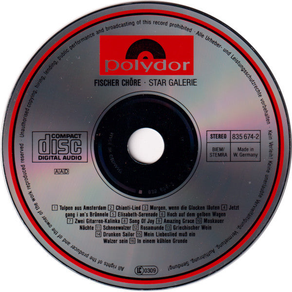 Fischer Chöre : Die Grossen Erfolge (CD, Comp)