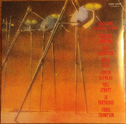 Jeff Wayne : Highlights From Jeff Wayne's Musical Version Of The War Of The Worlds (CD, Album, RE, RM)
