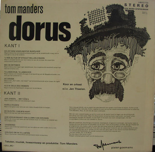 Dorus : Er Zit Een Vogelnestje In M'n Kop (LP, Album)