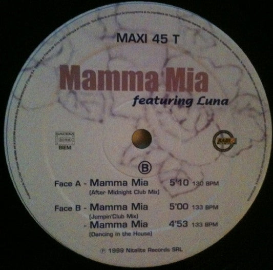 Goody Featuring Luna Revelli : Mamma Mia (12")