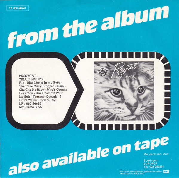 Pussycat (2) : Teenage Queenie (7", Single)