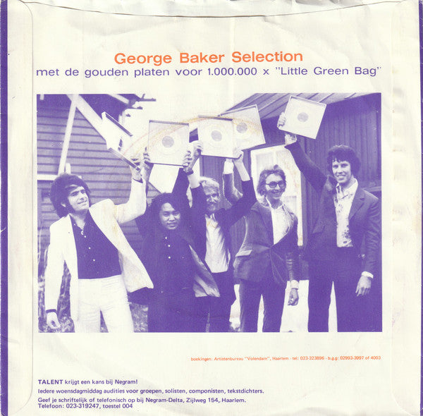 George Baker Selection : Over And Over (7", Single, Bla)