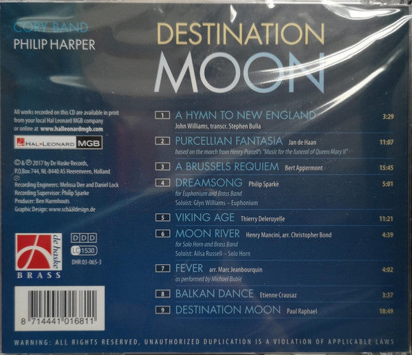The Cory Band, Philip Harper (3) : Destination Moon (CD, Album)