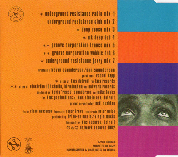The Reese Project : The Colour Of Love (CD, Maxi)