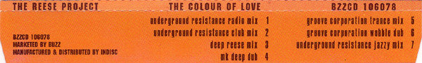 The Reese Project : The Colour Of Love (CD, Maxi)