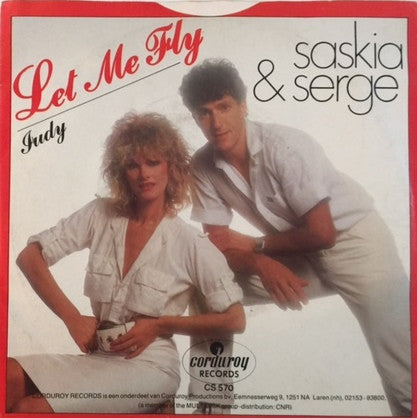 Saskia & Serge : Let Me Fly (7", Single)