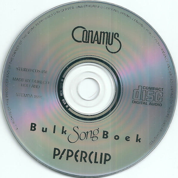 Various : Bulk Song Boek (CD)