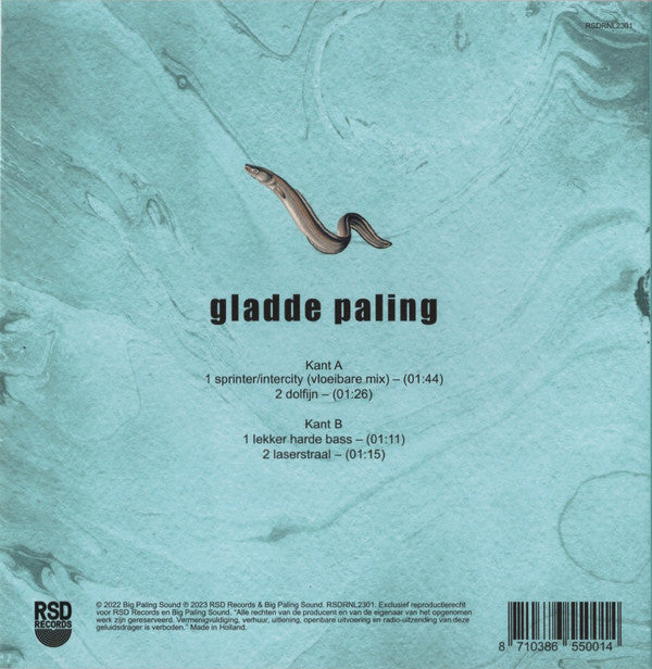 gladde paling : Draaikolk EP (7", EP, RSD, Ltd, Blu)