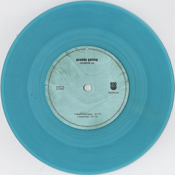 gladde paling : Draaikolk EP (7", EP, RSD, Ltd, Blu)