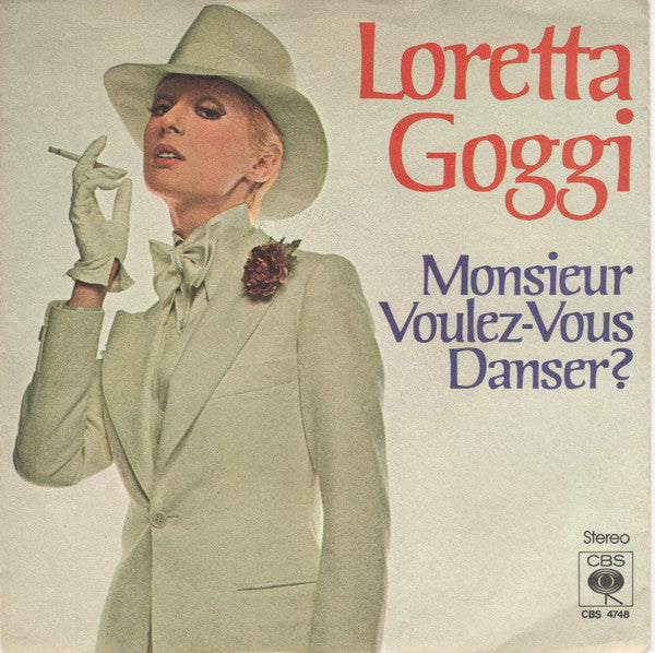 Loretta Goggi : Monsieur Voulez-Vous Danser? (7", Promo)