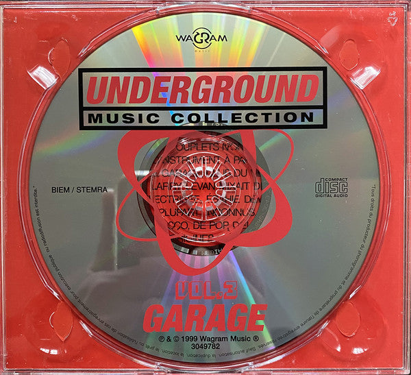Various : Underground Music Collection Vol. 3 - Garage (CD, Comp, Dig)