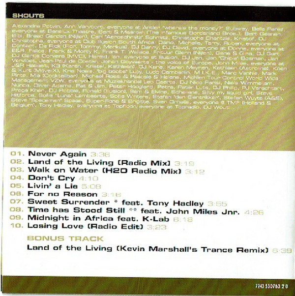 Milk Inc. : Land Of The Living (CD, Album, RE)