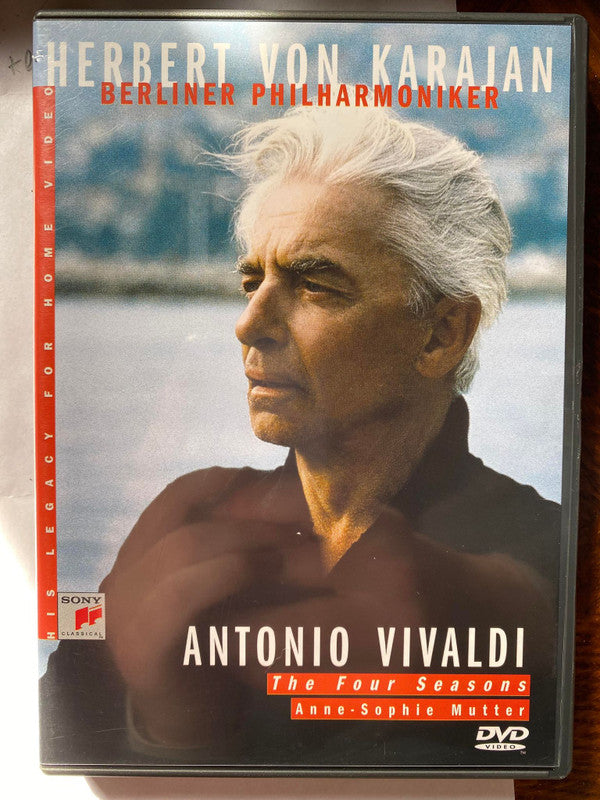 Antonio Vivaldi - Anne-Sophie Mutter, Wiener Philharmoniker, Herbert Von Karajan : The Four Seasons (DVD-V, PAL)