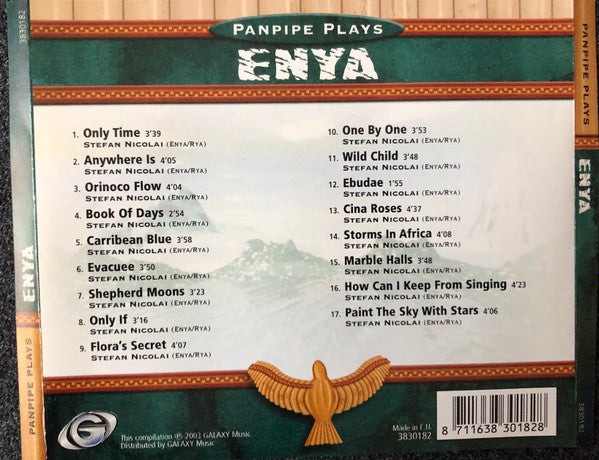 Stefan Nicolai (2) : Panpipe Plays Enya (CD, Album)