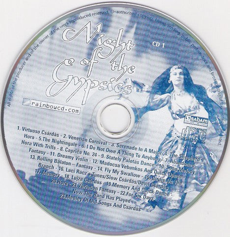 Sándor Lakatos, Grupo Curra Velez : Night Of The Gypsies (2xCD, Comp)