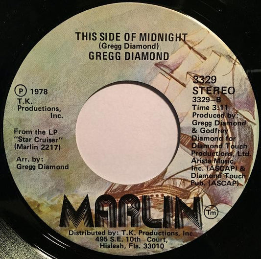 Gregg Diamond : Star Cruiser (7", Single)