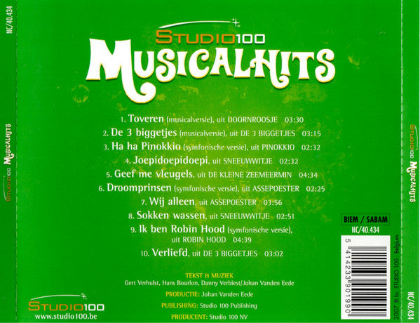 Various : Studio 100 Musicalhits (CD, Comp)