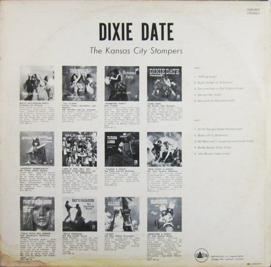 The Kansas City Stompers : Dixie Date (LP, Album)