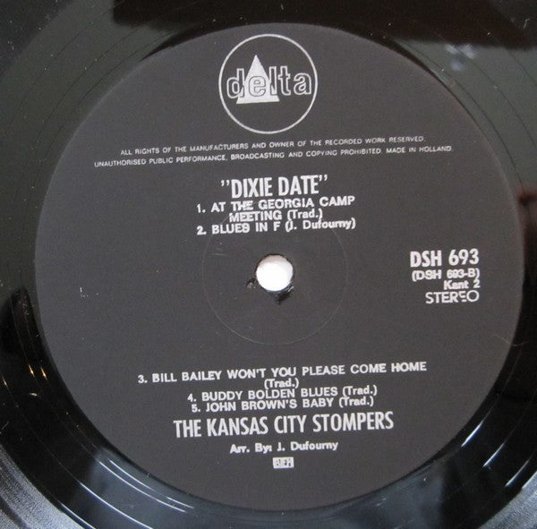The Kansas City Stompers : Dixie Date (LP, Album)